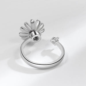 Daisy Flower Anxiety Fidget Spinner Ring - Perimade & Co.