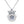 Dancing Moissanite Crown Charm Necklace - Perimade & Co.
