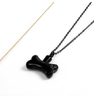 Dog Bone Urn Charm Pendant Necklace - Perimade & Co.