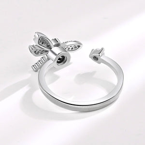Dragonfly Anxiety Fidget Spinner Ring - Perimade & Co.