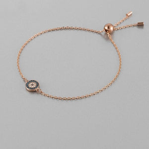 Evil Eye Crystal Charm Stacking Bracelet - Perimade & Co.