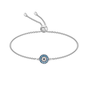 Evil Eye Crystal Charm Stacking Bracelet - Perimade & Co.