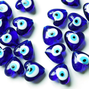 Evil Eye Nazar Heart Phone Necklace Charm - Perimade & Co.