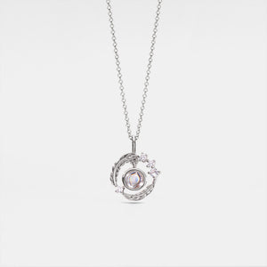 Feather Custom Photo Projection Necklace - Perimade & Co.