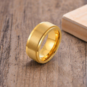 Fidget Spinner 8mm Couple Band Ring - Perimade & Co.