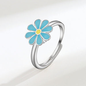Flower Anxiety Fidget Spinner Stacking Ring - Perimade & Co.