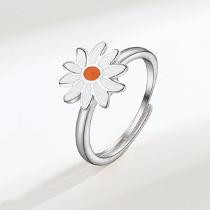 Flower Anxiety Fidget Spinner Stacking Ring - Perimade & Co.