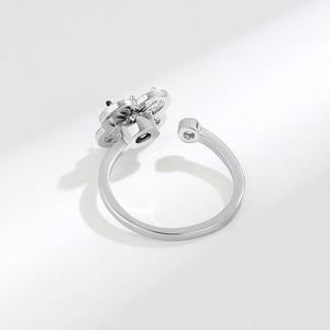 Four Leaf Clover Anxiety Fidget Spinner Ring - Perimade & Co.