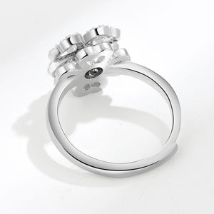 Four Leaf Clover Fidget Spinner Ring - Perimade & Co.