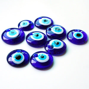 Glass Evil Eye Nazar Phone Necklace Charm - Perimade & Co.