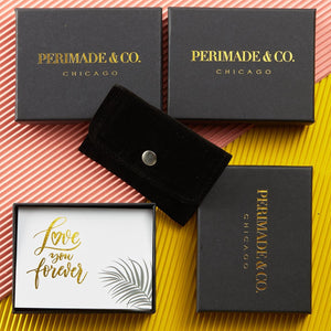 Gold Flower Petal Statement Stud Earrings - Perimade & Co.
