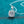 Halo Moissanite Wedding Charm Necklace - Perimade & Co.