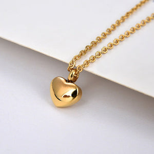 Heart Urn Human Ash Pendant Necklace - Perimade & Co.