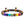 Rainbow Raw Stone Beaded Bracelet