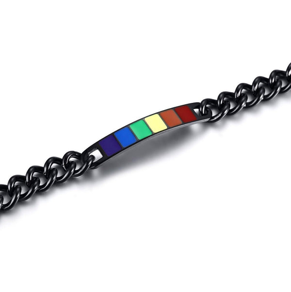 Rainbow LGBTQ Pride Couple Bracelet