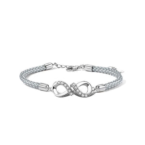 Infinity Mobius Couple Matching Rope Bracelet