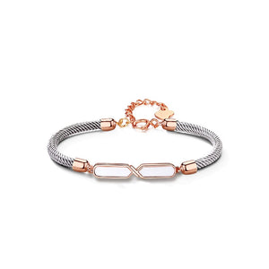 Mobius Strip Couple Matching Rope Bracelet