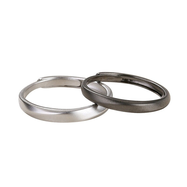 Mobius Strip Couple Matching Ring