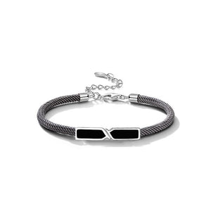 Mobius Strip Couple Matching Rope Bracelet