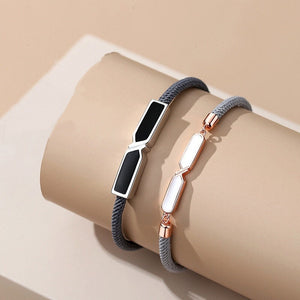 Mobius Strip Couple Matching Rope Bracelet