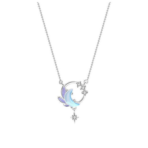 Moon Star Layered Necklace