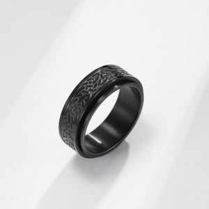 Celtic Knot Anxiety Fidget Spinner Ring