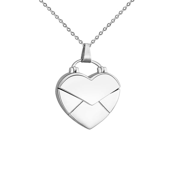 Custom Heart Photo Locket Necklace