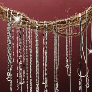 Collier chaîne en argent sterling 925 massif