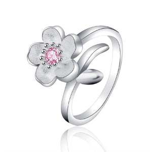 Cherry Blossom Sakura Flower Bypass Ring