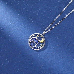 Collana Coppia Abbinata Montagna Oceano