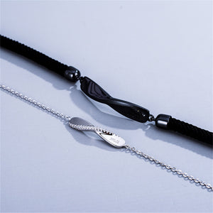 Mobius Strip Couple Matching Rope Bracelet