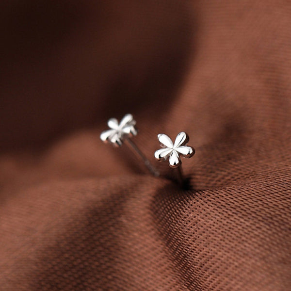 Tiny Cute Flower Stud Earrings