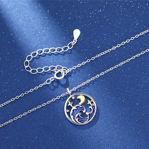 Collana Coppia Abbinata Montagna Oceano