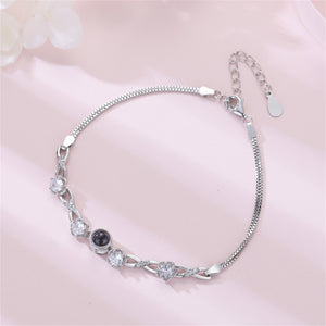 Flower Custom Photo Projection Bracelet