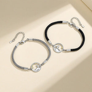 Little Prince Fox Couple Matching Rope Bracelet