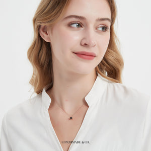 Custom Bubble Photo Projection Necklace