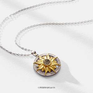 Sonnenblumen-Fotoprojektionskette