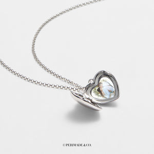 Braccialetto con ciondolo portafoto a forma di cuore personalizzato