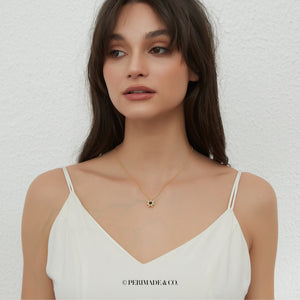 Sun Custom Photo Projection Necklace