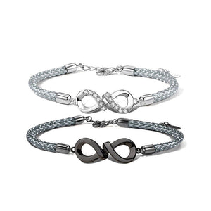Infinity Mobius Couple Matching Rope Bracelet - Perimade & Co.