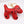 Leather Puppy Dog Car Bag Charm Keychain - Perimade & Co.