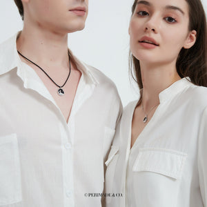 Little Prince Fox Couple Matching Necklace - Perimade & Co.