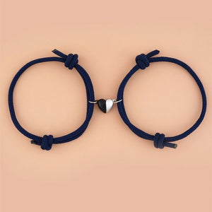 Magnetic Heart Couple Matching Bracelet - Perimade & Co.