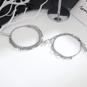 Magnetic Heart Couple Matching Bracelet - Perimade & Co.