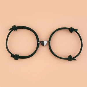 Magnetic Heart Couple Matching Bracelet - Perimade & Co.