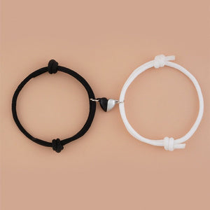 Magnetic Heart Couple Matching Bracelet - Perimade & Co.