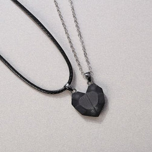 Magnetic Heart Couple Matching Necklace - Perimade & Co.