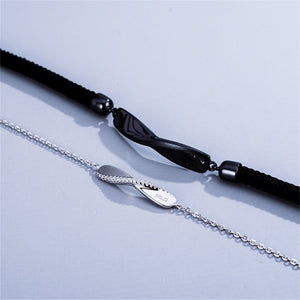 Mobius Strip Couple Matching Rope Bracelet - Perimade & Co.