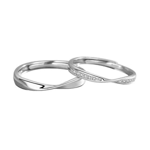Mobius Strip Infinity Couple Matching Ring - Perimade & Co.