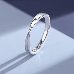 Mobius Strip Infinity Couple Matching Ring - Perimade & Co.